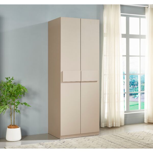 دولاب ملابس سواريز - بيج غامق