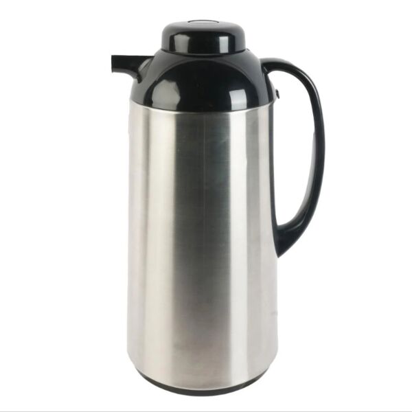 ترمس ابوفيل مفرد ياباني زوجيروشي - فضي وأسود - 1000 مل