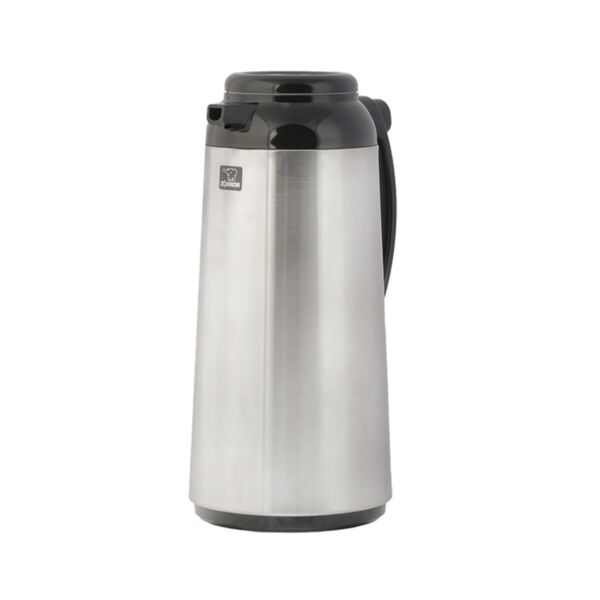 ترمس ابوفيل زوجبروشي ياباني - فضي وأسود - 1900 مل