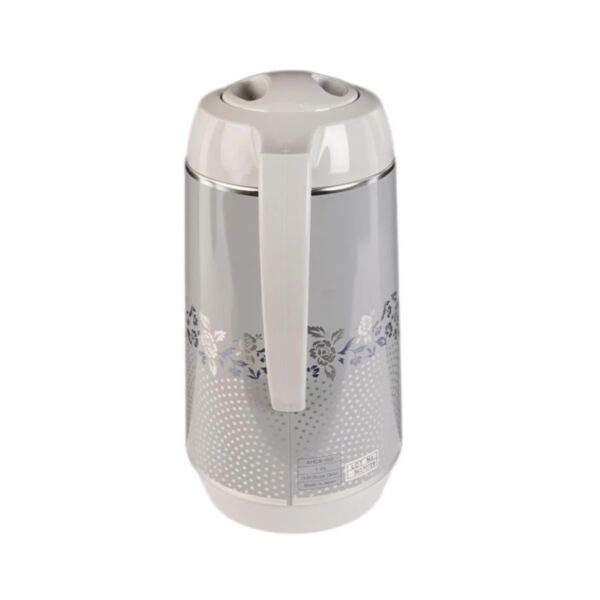 ترمس ياباني اروهي 1 لتر - رمادي ومتعدد الالوان