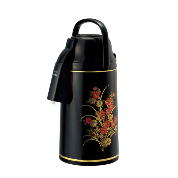 ترمس ياباني فلورالي 3 لتر - اسود ومتعدد الالوان