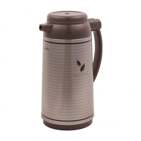 ترمس شاي وقهوة فيراتا 1900 مل - بني ومتعدد الالوان