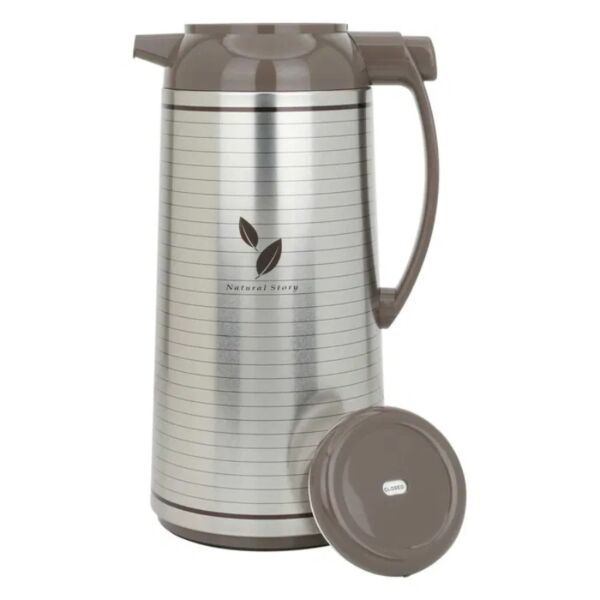 ترمس شاي وقهوة فيراتا 1900 مل - بني ومتعدد الالوان