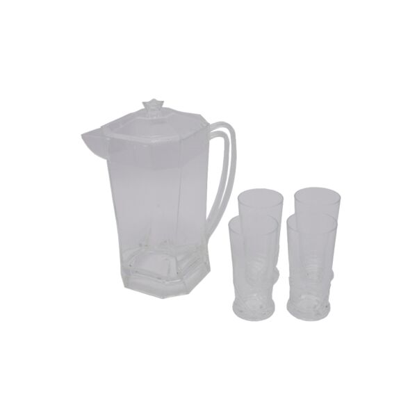 طقم ابريق صيني سكوالو 2 لتر