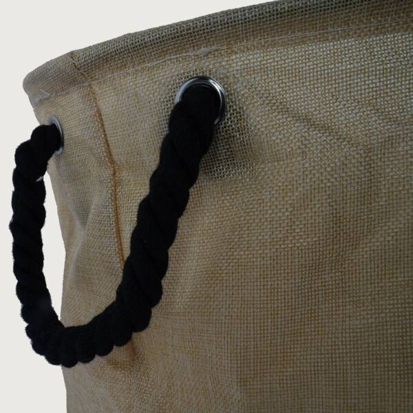 سلة غسيل قماش تريلو - بني