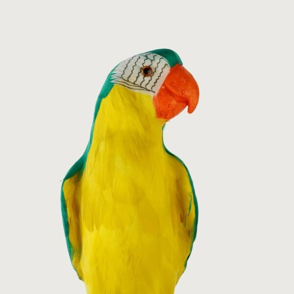 ديكور شكل ببغاء - اخضر