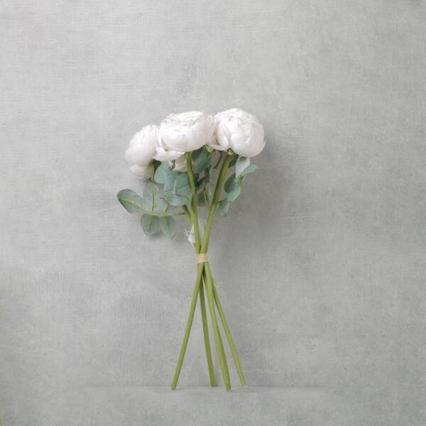 ورد البيوني لون وردي فاتح - 12 قطعة