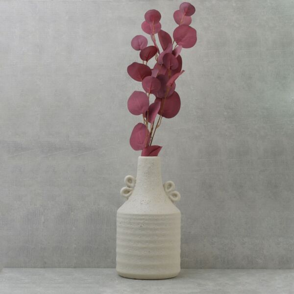 غصن كليبتوس صناعي - احمر - 12 قطعة