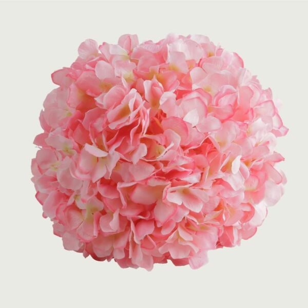 كرة ورد صناعي 25سم - زهري - 12 قطعة