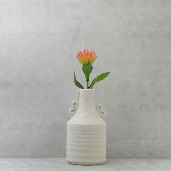 ورد بروتاسا صناعية - برتقالي - 12 قطعة