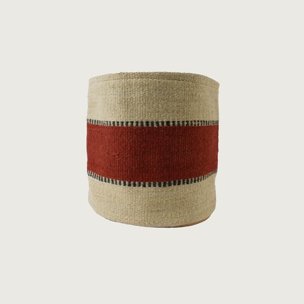 سلة خيش ماجيستي - بيج و متعدد الألوان