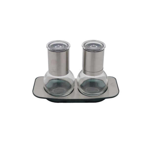 طقم علب بهارات صيني سكوالو - قطعتين