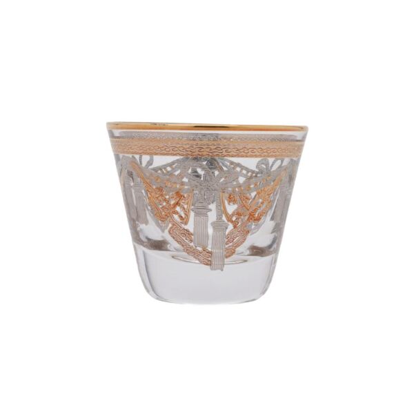 طقم فنجان قهوة تركي سكوالو - 12 قطعة