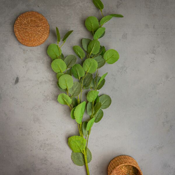 ورد صناعي جلكسي - اخضر - 12 قطعة