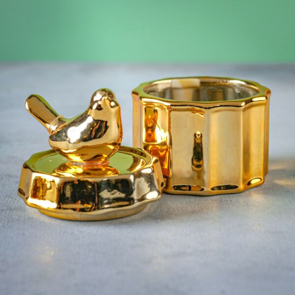 صندوق تنظيم بيرد - ذهبي - 12 قطعة