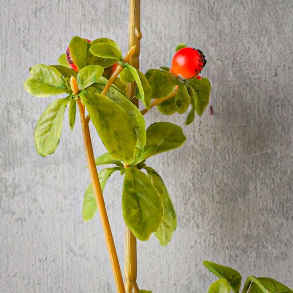 نبات صناعي كارلوتا - برتقالي - 12 قطعة