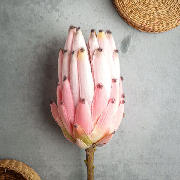 زهر صناعي كيرا - وردي فاتح - 12 قطعة