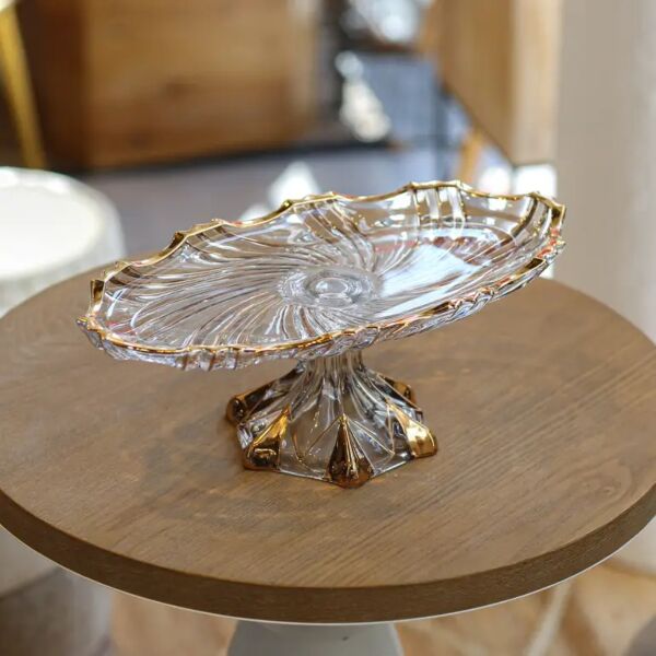 صحن حلى زجاج