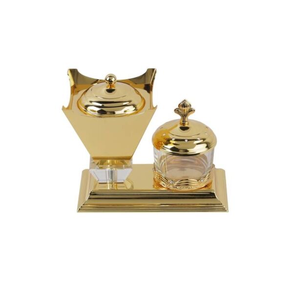 طقم مبخرة معدنية