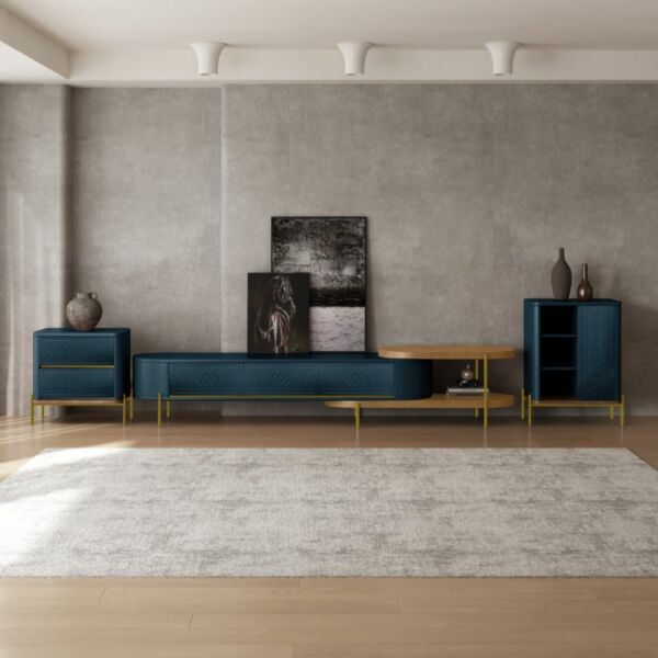 خزانة جانبية من مجموعة عوجا الدرعية - تركواز