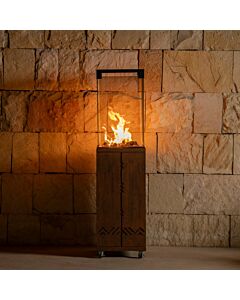 مدفأة أرافو عامودية - برونزي