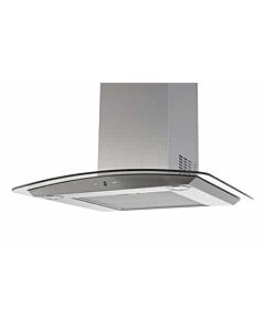 شفاط باوماتيك 60 سم جداري تصميم زجاج منحني قوة شفط 900 متر مكعب