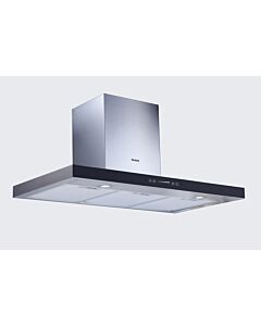 شفاط باوماتيك 90 سم تصميم جداري عمودي - مدخنة - قوة شفطه 1000 متر مكعب - اسود