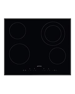 سطح سميج كهربائي 60 سم مدمج - بلت ان - مع 4 عيون و تحكم باللمس - اسود