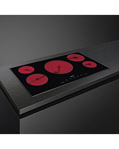 سطح موقد كهربائي 90 سم سميج مدمج - بلت ان