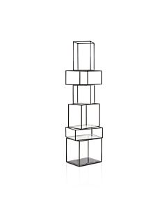 وحدة رفوف ويلمور - اسود