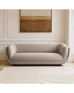 Perla Sofa - 3 Seater - Dark Beige