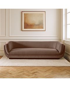 Perla Sofa - 4 Seater - Brown