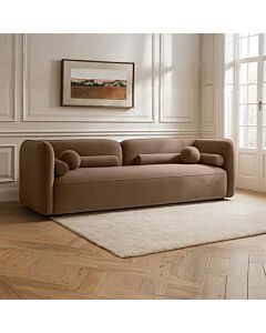 Riano 4-Seater Sofa - Brown