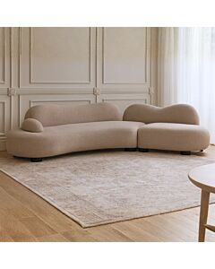Ring Corner Sofa - Two Pieces - Light Brown