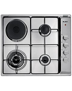 ELBA Built-In Italian Gas and Electric Hob 60 cm