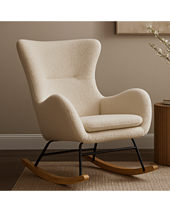 Rosalina Rocking Chair - Cream