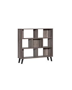 Malaysian Wood Shelves Organizer  Storage Unit  Brown
