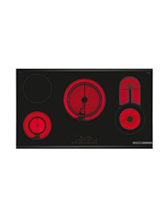 Bosch 90 cm Electric Ceramic Hob - 4 Cooking Zones - Black