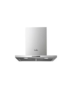 Bella 60 cm Wall Mounted Hood With A Suction Power Of 1000 - T Shaped - Silver