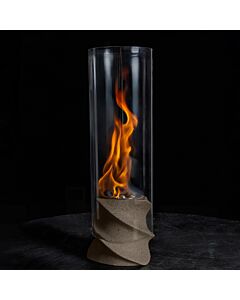 Warm Light Candle - Grey