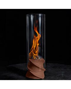 Warm Light Candle - Brown