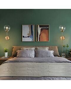 جداري 60 سم ذهبي E27