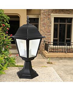 Glassyhammer Lantern Floor Lighting - Black