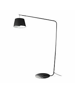 Floor lamp 205 cm - black