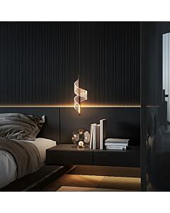 إضاءة معلقة مفرد مودرن لولي -اسود 