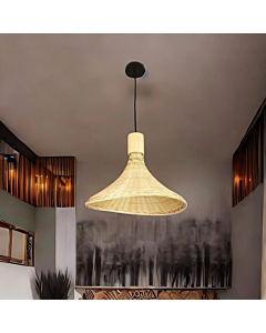 علاقي قش مفرد E27 قطر 30 سم