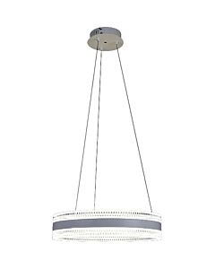 إضاءة معلقة مودرن مع 3 اضاءات لاروش همر - أبيض