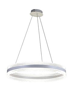 إضاءة معلقة مودرن مع 3 اضاءات فيليبس همر - أبيض