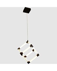 إضاءة معلقة مودرن اوليفر اسود إنارة لون  اصفر همر