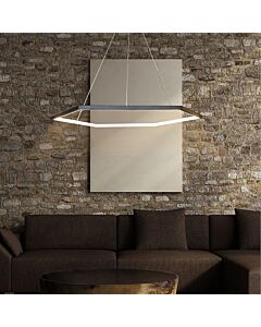 Modern Pendant Light Yellow 42 watts 80 cm